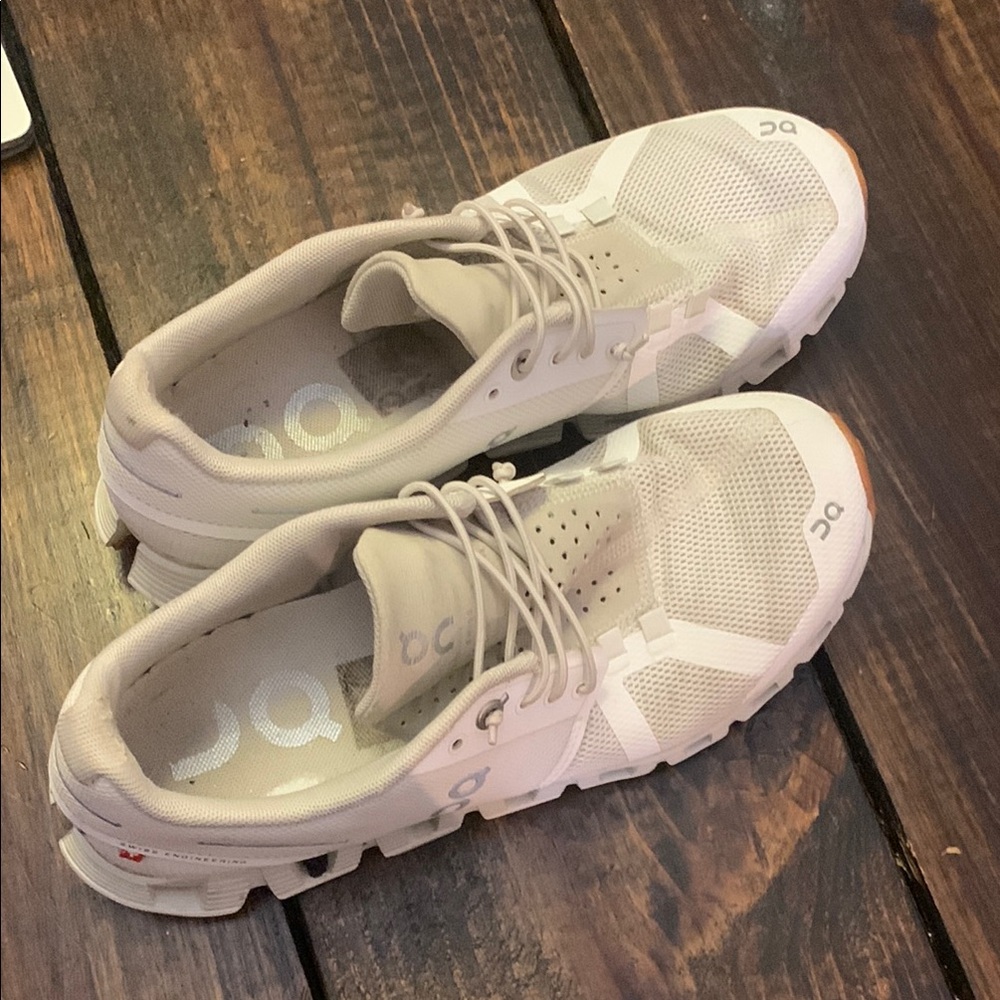 On Running White Sneakers